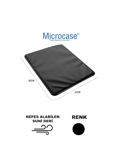 Microcase 3d Ortopedik Oto Araç Oyuncu Koltuk Minderi 2 Adet Al4337 Siyah Diğer