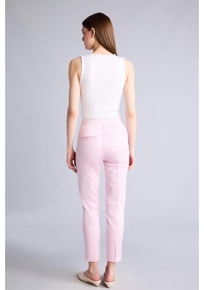 Defacto Sigaret Normal Bel Düz Paça Saten Pantolon J8743az26sppn633 Pembe-pn633