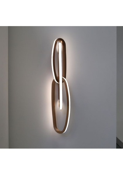 Gold Led 3 Lü Aplik Gold