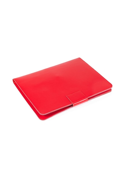 Macbook Air Pro 13.3 -14 İnç Organizer Evrak & Laptop Ve Tablet Çantası kırmızı