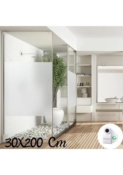 30 Cm X 2 Metre Cam Kumlama, Ofis, Duşakabin Ve Balkon Camı Kaplama Folyosu 30 Cm X 2 Metre Cam Kumlama, Ofis, Duşakabin Ve Balkon Camı Kaplama Folyosu