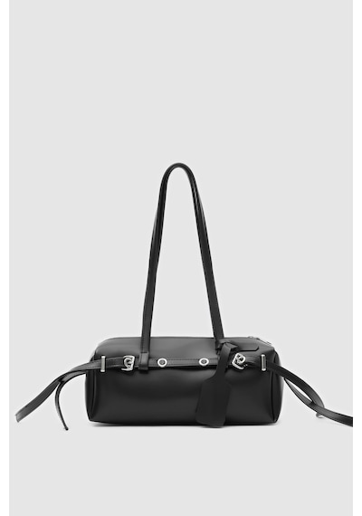 Shule Bags Boop Baget Çanta Siyah Siyah