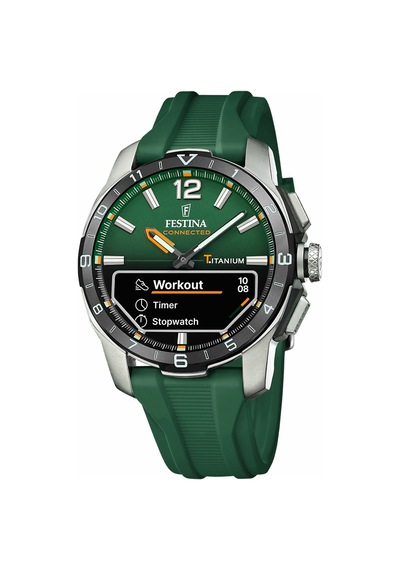 Festına F23000/2 Connected D Green Erkek Kol Saati Fes.f23000/2 Metalik Gri