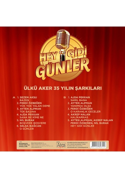 Ülkü Aker - 35 Yılın Şarkıları Plak