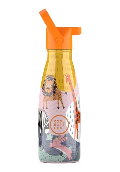 Cool Bottles The Kids Bottle Savannah Kingdom Pipetli Termos Suluk 260 Ml Çok Renkli