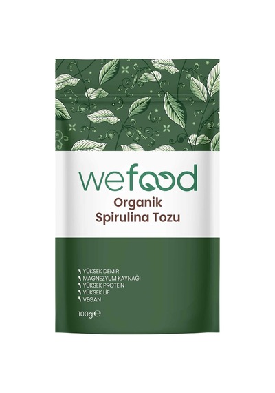 Wefood Organik Spirulina 100 G - 4 Adet Tarı