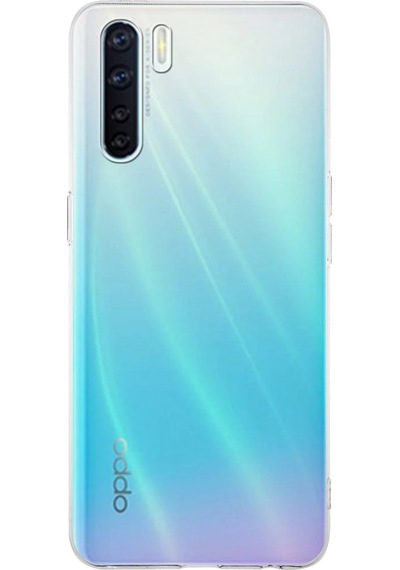 Oppo A91 1mm Süper Silikon Şeffaf Kılıf