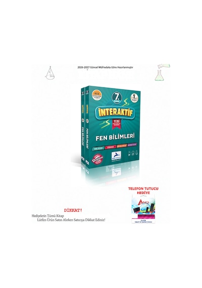 Paraf 7. Sınıf İnteraktif Fen Bilimleri Etkinlik Çalışma Kitabı