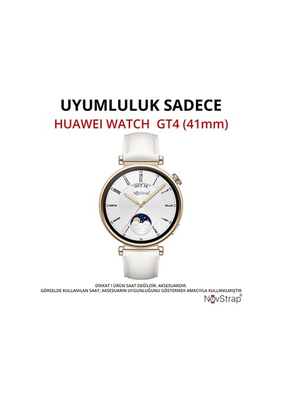 Novstrap Huawei Watch Gt4 41mm İle Uyumlu Ekran Koruyucu 9h Temperli Cam Kolay Uygulama Aparatlı
