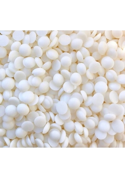 Soya Wax Mum Hammaddesi Doğal Soya Mumu Granül Organik Mum Yapımı İçin 1 Kg Beyaz