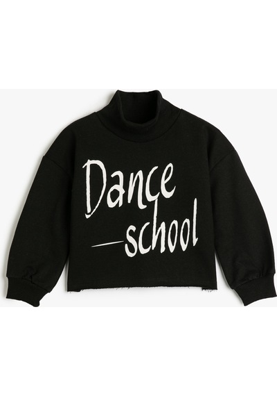 Koton Sweatshirt Dans Temalı Uzun Kollu Dik Yaka Şardonlu Siyah 4wkg10460ak 4WKG10460AK999 Siyah Koton Sweatshirt Dans Temalı Uzun Kollu Dik Yaka Şardonlu Siyah 4wkg10460ak 4WKG10460AK999 Siyah