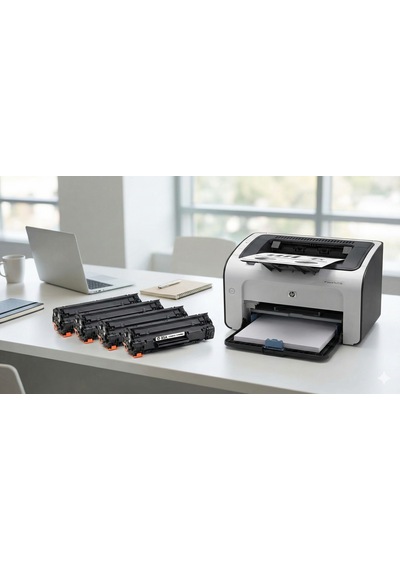 Nekes Toner Hp 285a 85a Siyah Uyumlu  Toner 4' Lü Paket / Ce285a