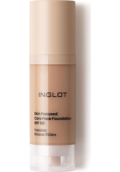 Inglot Skın Focused Care Face Foundatıon SPF50 312 Tan Rose