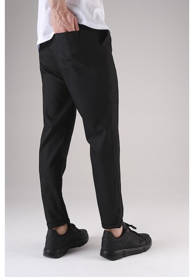 Oksit Joy Erkek Beli Lastikli Duble Paça Erkek Jogger Pantolon