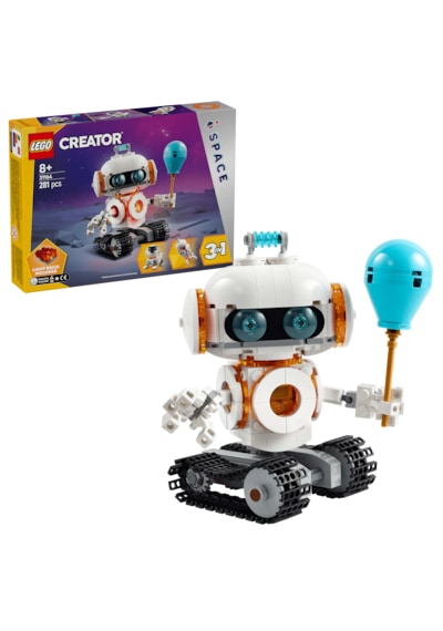 LEGO® Creator 3’ü 1 Arada Uzay Robotu 31164 - 8 Yaş ve Üzeri Çocuklar için Köpek Figürüne veya Rokete Dönüşebilen Oyuncak Yapım Seti (281P)