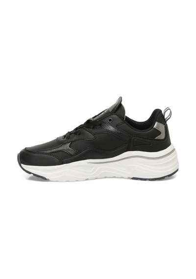 Kinetix Talya Pu W 4pr Siyah Kadın Sneaker 000000000101744150 Siyah-platın Çok Renkli