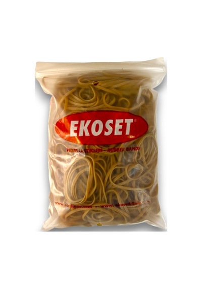8cm Kalın Kauçuk Paket Lastiği 80mmx3mm 500 Gram