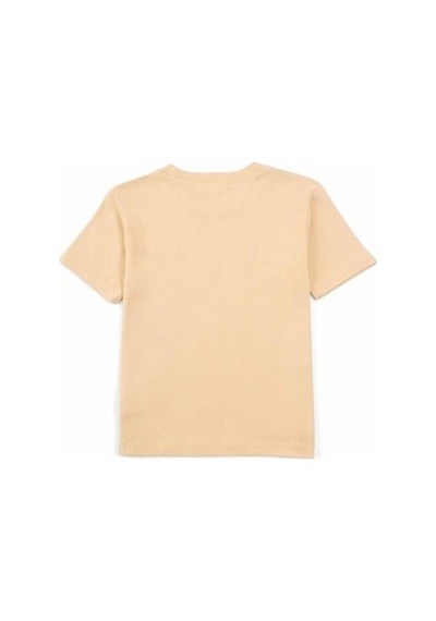 Little Gusto Bambu Oversize Çocuk Tişört Sarı