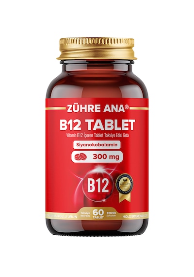 Vitamin B12 3000 Mcg 60 Tablet