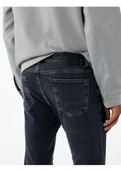 Koton Pamuklu Cepli Normal Bel Skinny Fit Jean Pantolon - Michael Jean Antrasit 7wam40025nd Koton Pamuklu Cepli Normal Bel Skinny Fit Jean Pantolon - Michael Jean Antrasit 7wam40025nd