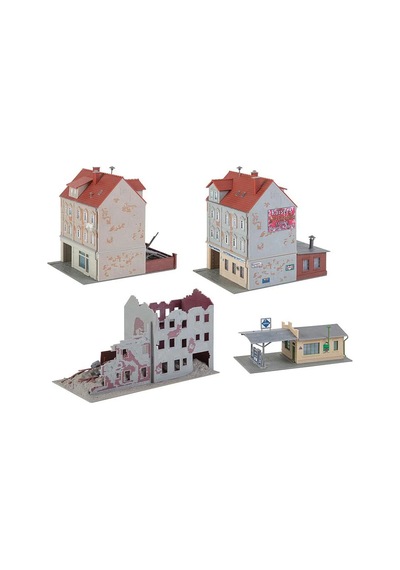 1/87 Faller 50. Yıl Bina Set Maketi, Faller 191772