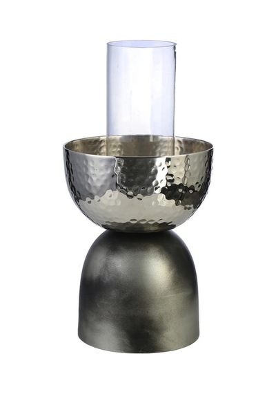 Vitale Sılver Iron Kaideli Mumluk 24,5 41,5 Cm Ak.ja0171