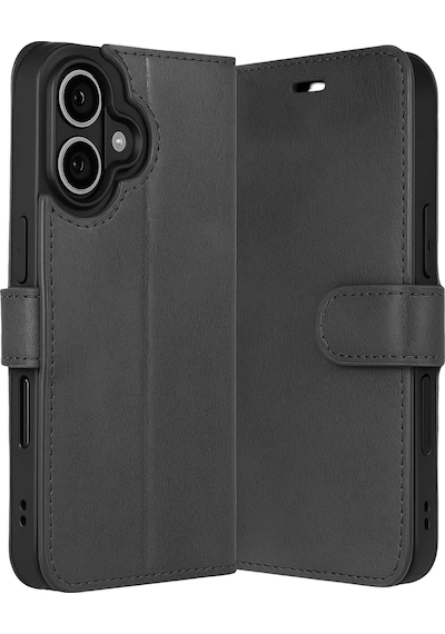 Newface Apple Uyumlu iPhone 17 Trend S Plus Kapaklı Kılıf Glblseme - 1 - Siyah