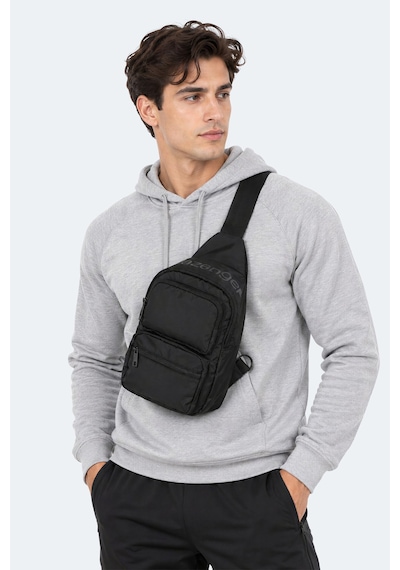 Slazenger Loony I Unisex Siyah Bel Çantası