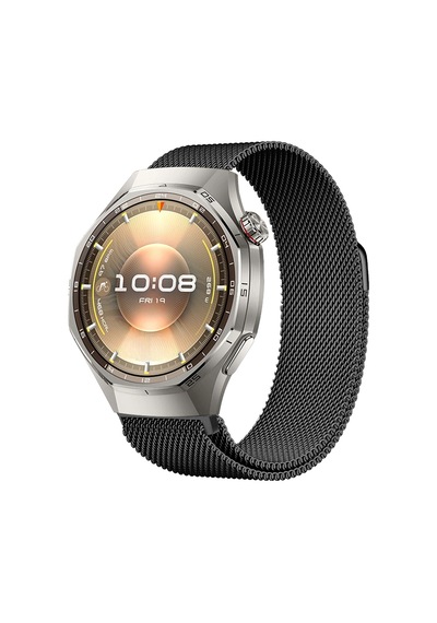 Huawei Watch Gt6 Pro 46mm Uyumlu Manyetik Milanese Loop Metal Kordon