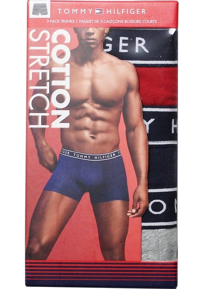 Tommy Hilfiger Tommy Hılfıger Cotton Stretch Erkek 3 Lü Boxer 09T4225 608