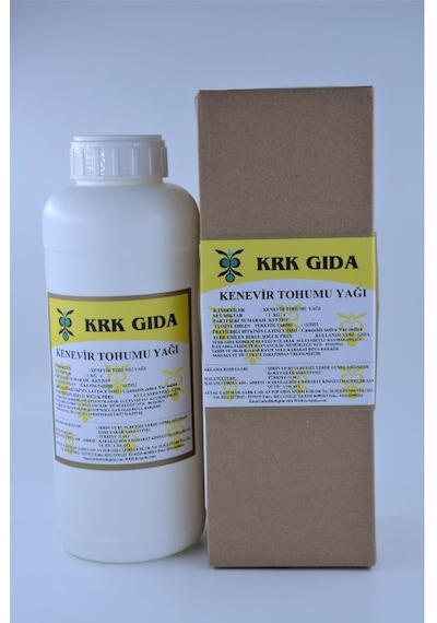 Krk Gıda Kenevir Tohumu Yağı 1 KG