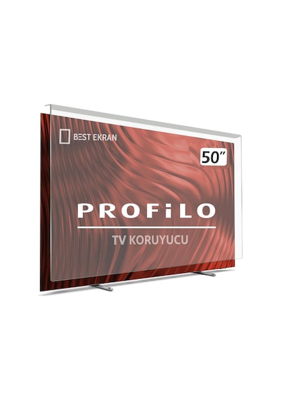 Profilo 50pa305e Tv Ekran Koruyucu - Profilo 50" İnç Ekran Şeffaf Koruma Paneli