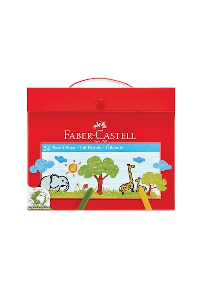 Faber-Castell Pastel Boya Çantalı 24 Renk (5282000002)