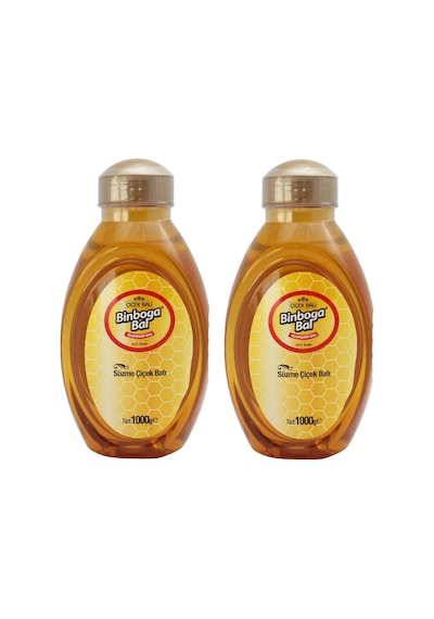 Binboğa Kooperatif Süzme Çiçek Balı 2 x 1 KG