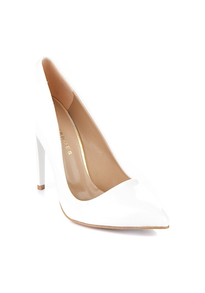 Fox Shoes Beyaz/Beyaz Kadın Topuklu Ayakkabı 8922151909