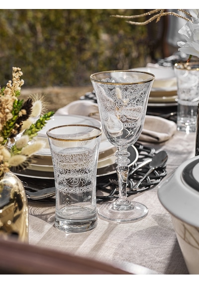 Schafer Tılsım Charm Yemek Takımı 60 Parça-siyah