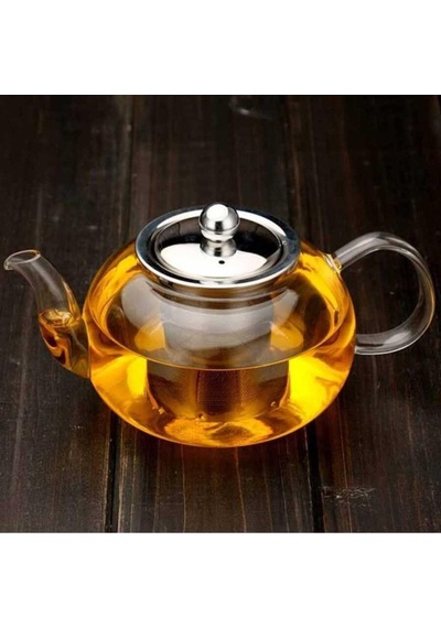 Coffee Tools Borosilikat Cam Demlik 400 Ml - Çelik Süzgeç Cd-400m Çok Renkli