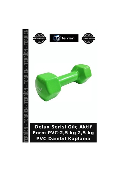 Delux Serisi Güç Aktif Form Pvc-2,5 Kg 2,5 Kg Pvc Dambıl Kaplama
