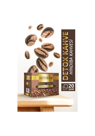 Detoxum Kollajen Hindiba Kahvesi Coffee Collogenli Öğütülmüş 20'li