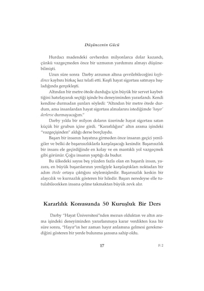 Düşün ve Zengin Ol - Napoleon Hill  Altın Kitaplar