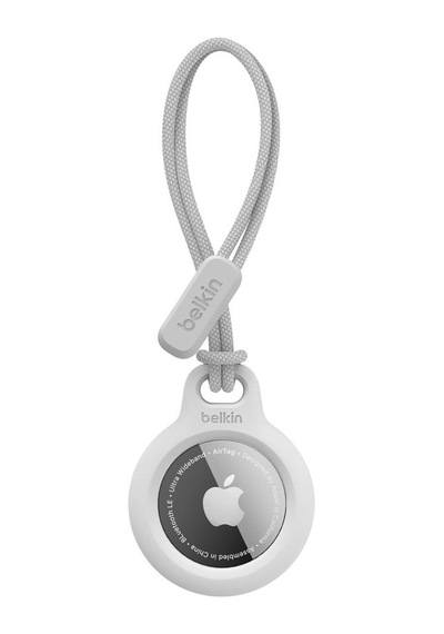Belkin Airtag İçin Anahtarlıklı Kılıf - Beyaz