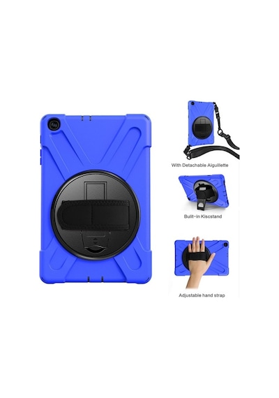 Apple Uyumlu iPad 9.7 2017 5.Nesil Kılıf A1822 A1823 Defender Zırh Case