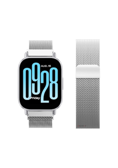 Redmi Watch 5 Active Redmi 5 Lite Uyumlu Kordon Manyetik Milanese Loop Metal Kordon