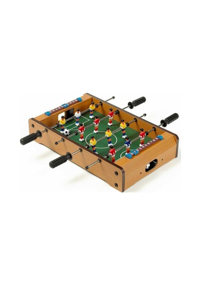 Ahşap Masa Üstü Futbol Langırt Oyunu 50cm