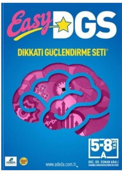 Easy Dikkati Güçlendirme Seti 5-8 Yaş A Osman Abalı
