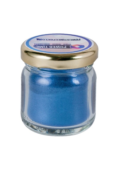 Sedefli Metalik Toz Pigment Boya / Okyanus Mavi / Epoksi Için