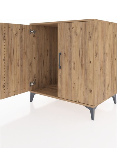 Kronos Şifonyer 2 Kapaklı 88x59x96 Çam-çam Çam