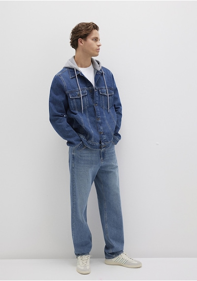 Mavi - Brandon 90lar Vintage Koyu Mavi Jean Ceket 0112808-90839 Koyu Mavi