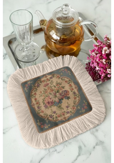 Zarif Çiçek Buketi Saçaklı Sunum Peçetesi-vintage Romantik Nostaljik Mavi Krem Bardak Altlığı Mendil Soluk Gece Siyah Zarif Çiçek Buketi Saçaklı Sunum Peçetesi-vintage Romantik Nostaljik Mavi Krem Bardak Altlığı Mendil Soluk Gece Siyah