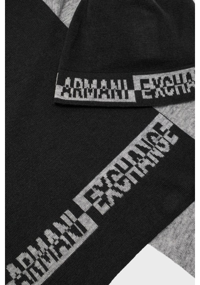Armani Exchange Erkek Atkı Takım 954651 Cc313 00020 Siyah